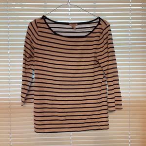 Stripped long sleeve